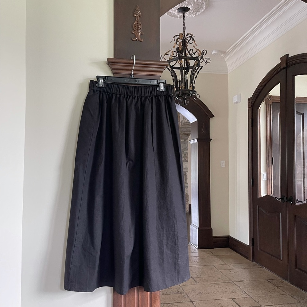 COS Black Maxi Skirt Size 6